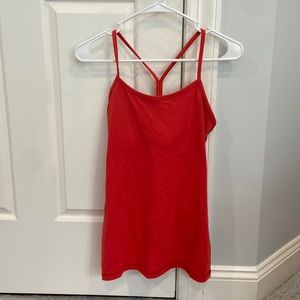 Lululemon red tank top